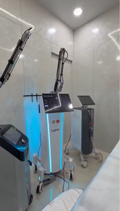 Advanced medical laser systems at Sindhu Skin Clinic